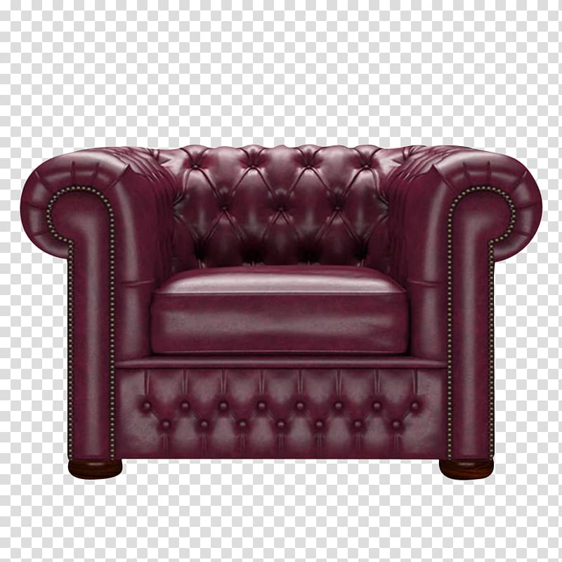 Club chair Couch Furniture Living room Sofa bed, pillow transparent background PNG clipart
