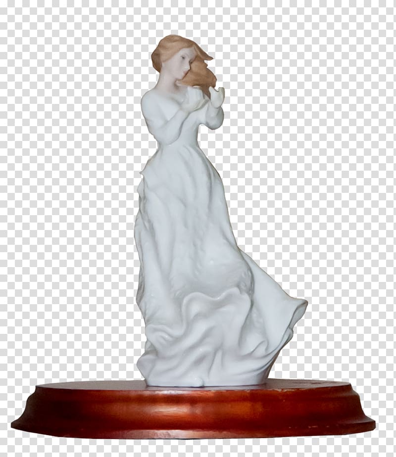 Classical sculpture Figurine Classicism, Flowing ribbon transparent background PNG clipart