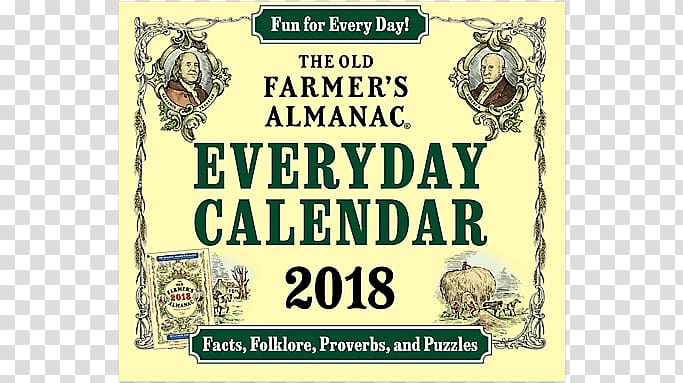 The Old Farmer\'s Almanac 2018 Farmers\' Almanac Best of the Old Farmer\'s Almanac, Farmers\' Almanac transparent background PNG clipart