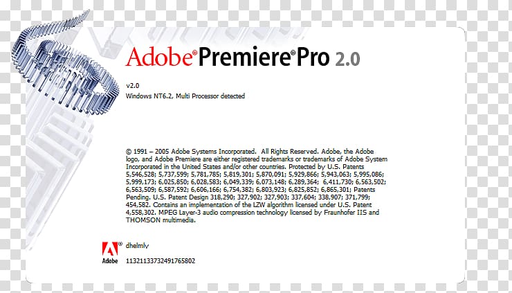 Adobe Premiere Pro 2.0 Adobe Creative Suite 2 Adobe Systems Première Pro 2.0, creative splashing transparent background PNG clipart