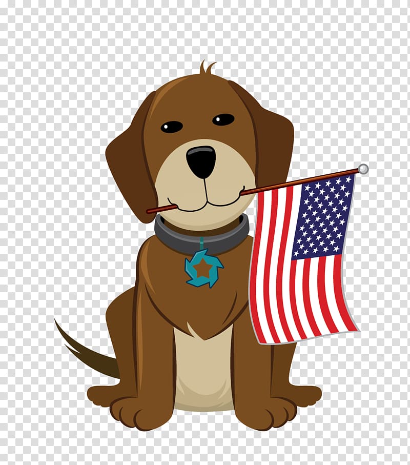 Puppy Sporting Group Dog breed Retriever, olive flag material transparent background PNG clipart