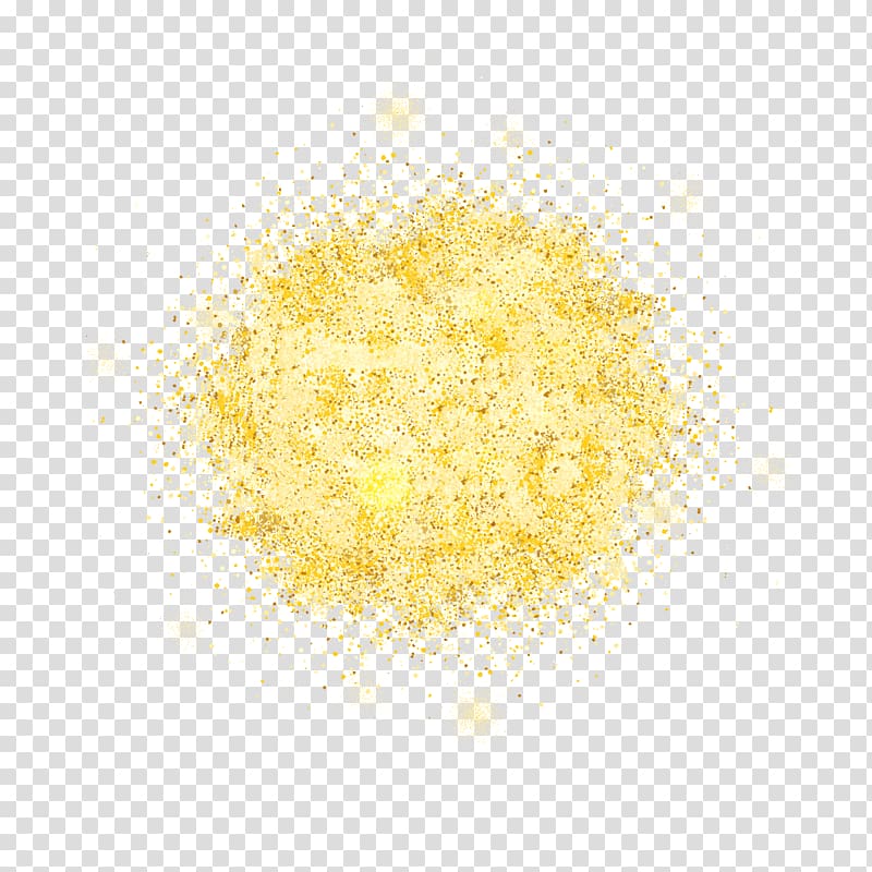 brown dusts illustration, Dust explosion Powder, Gold rounded particles transparent background PNG clipart