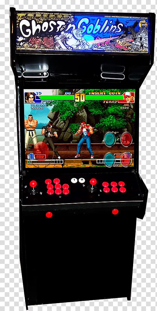 Arcade cabinet The King of Fighters \'98 Arcade game, ghost and goblins transparent background PNG clipart