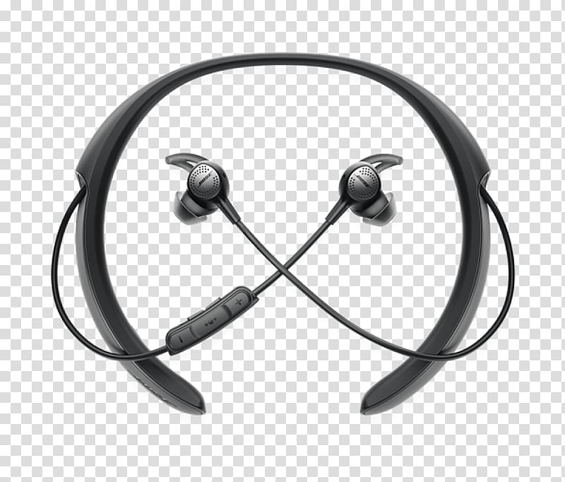 Noise-cancelling headphones QuietComfort Bose Corporation Active noise control, headphones transparent background PNG clipart