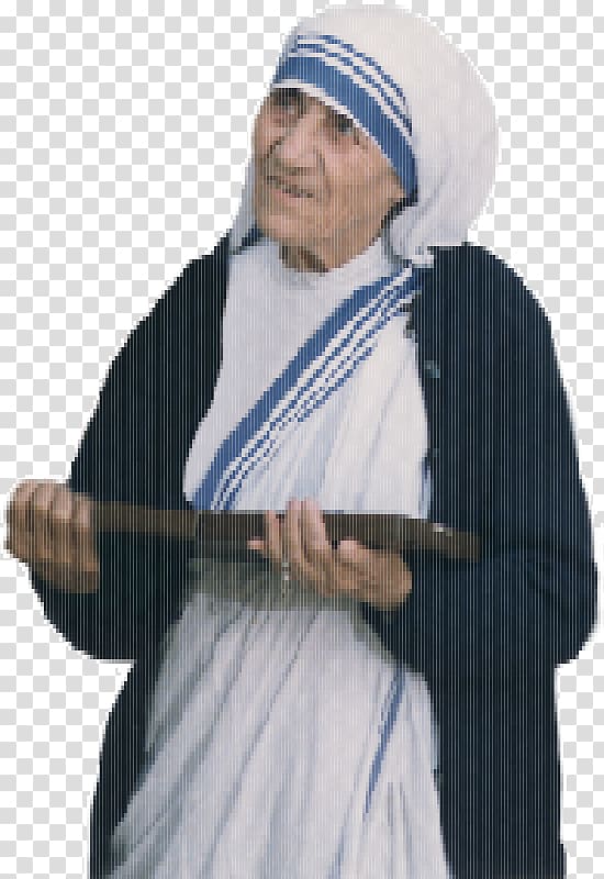 Mother Teresa Saint Nun St. Peter\'s Square Missionary, mature mom transparent background PNG clipart