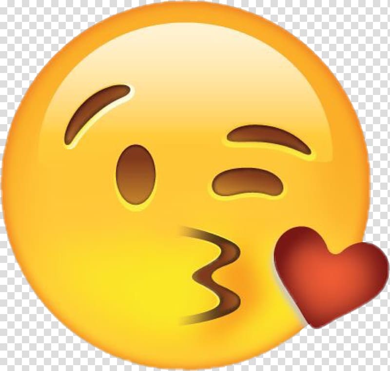 Emoji Emoticon Kiss Sticker Heart, lettuce emoji transparent background PNG clipart