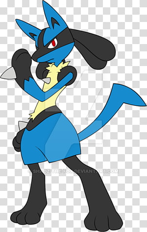 Lucario transparent background PNG cliparts free download