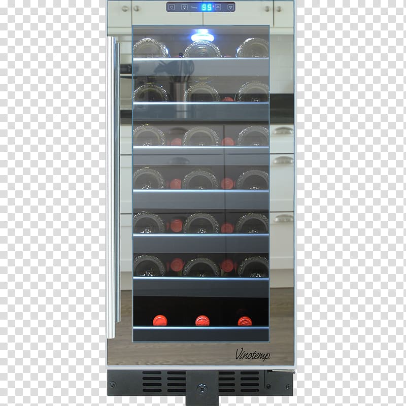 Wine cooler Bottle Wine cellar Refrigerator, Wine Cooler transparent background PNG clipart