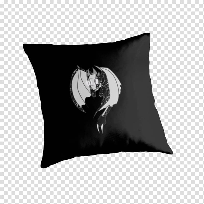 Throw Pillows Cushion White Black M, certificate of shading transparent background PNG clipart