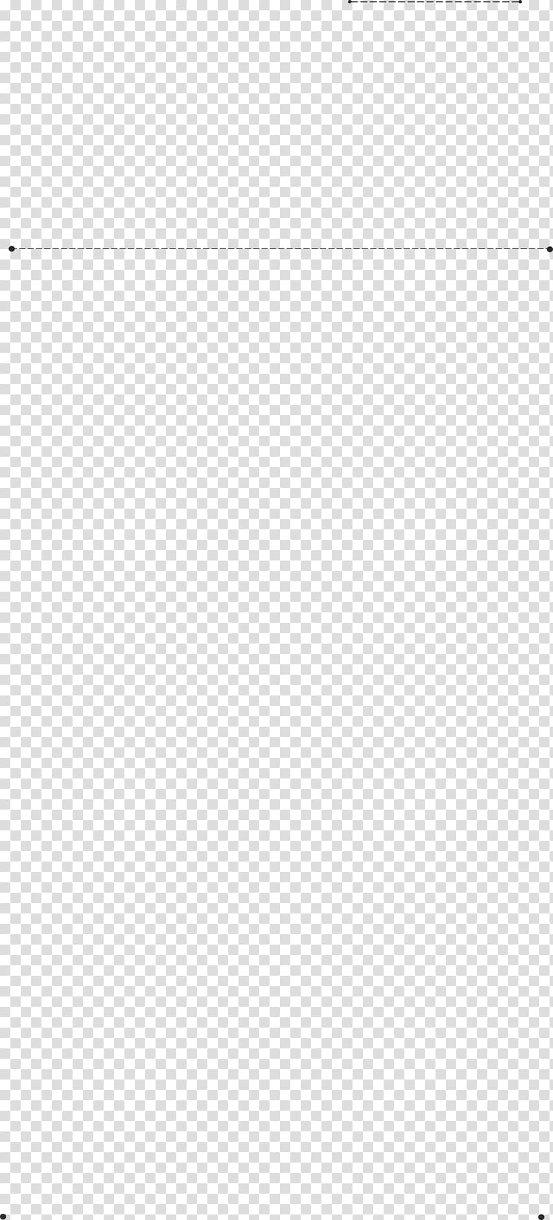 Black White Border, dotted line transparent background PNG clipart
