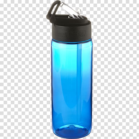 Water Bottles Plastic bottle Glass Cobalt blue, glass transparent background PNG clipart