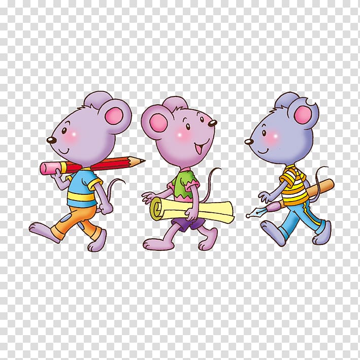 Student , Mouse study transparent background PNG clipart