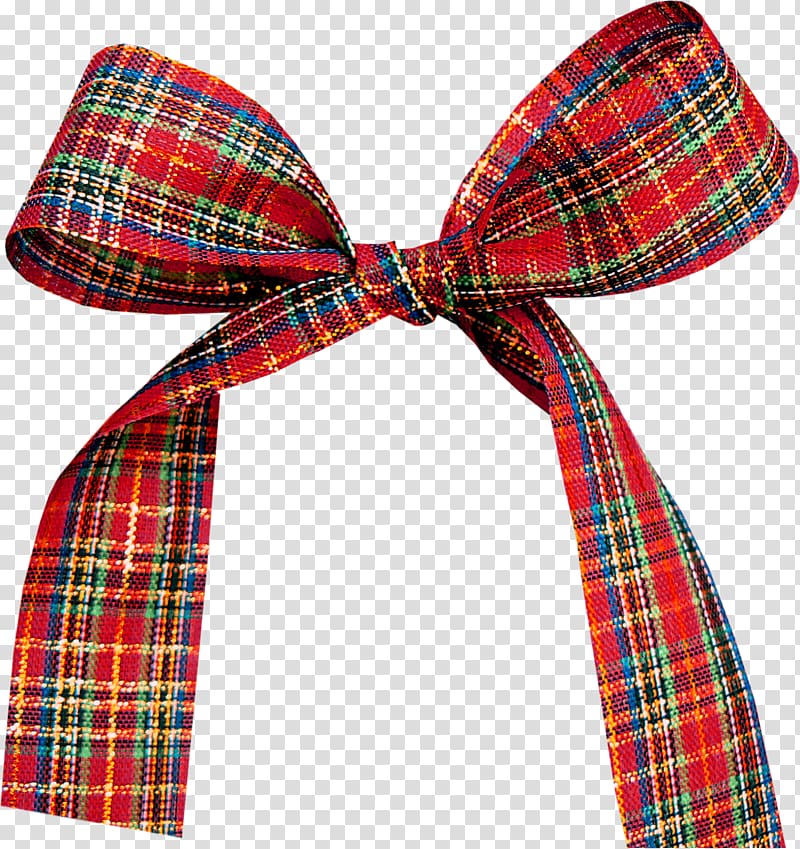 Gift Ribbon Icon, Plaid bow transparent background PNG clipart