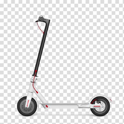 Electric kick scooter Patinete eléctrico Xiaomi Mi Electric Scooter M365 Blanco Electric motorcycles and scooters, scooter transparent background PNG clipart