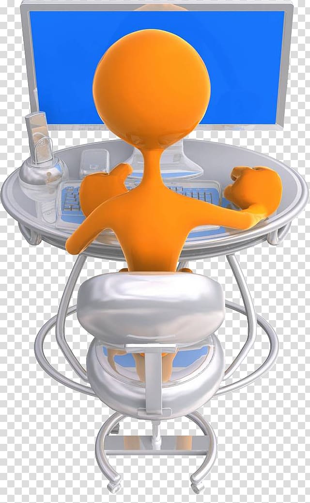 Businessperson 3D computer graphics , Office of the 3D villain transparent background PNG clipart