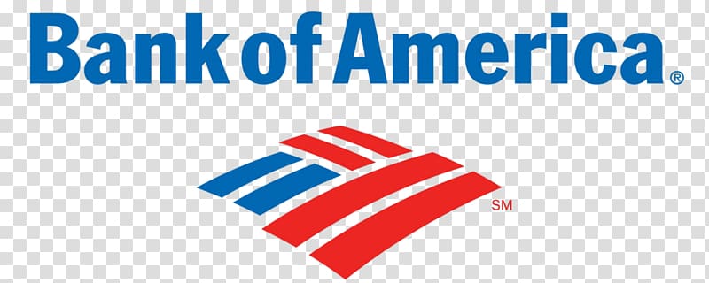 Logo Bank of America Investment banking, bank transparent background PNG clipart