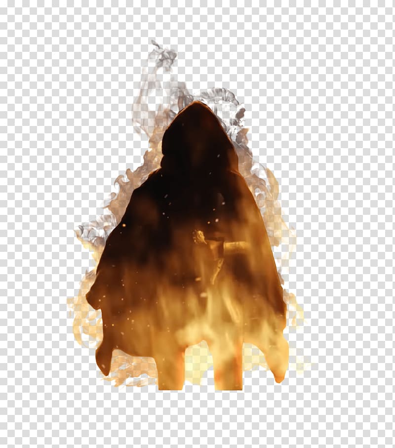 brown abstract art illustration, TheLegend27 Hero In Flames transparent background PNG clipart