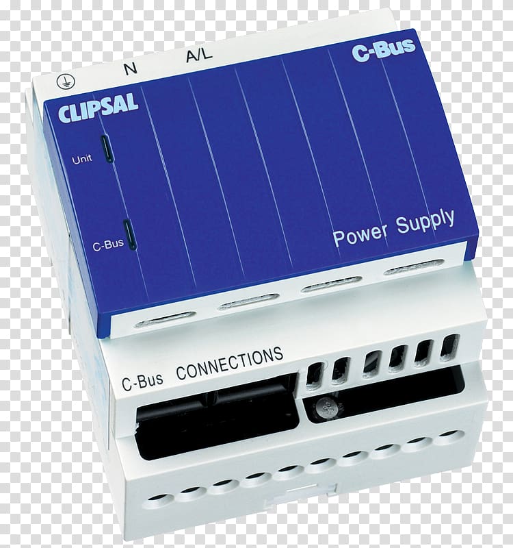 Clipsal C-Bus Schneider Electric Clipsal C-Bus Electronics, Power Supply Unit transparent background PNG clipart