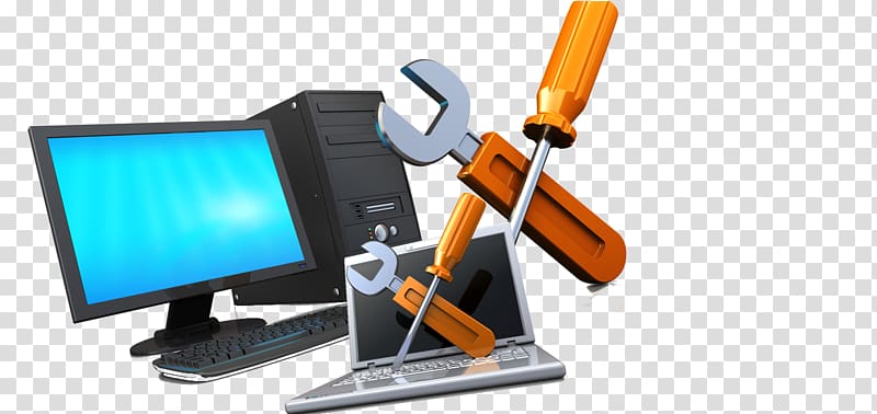 computers and tools illustration, Laptop Dell Computer repair technician Installation, pc transparent background PNG clipart