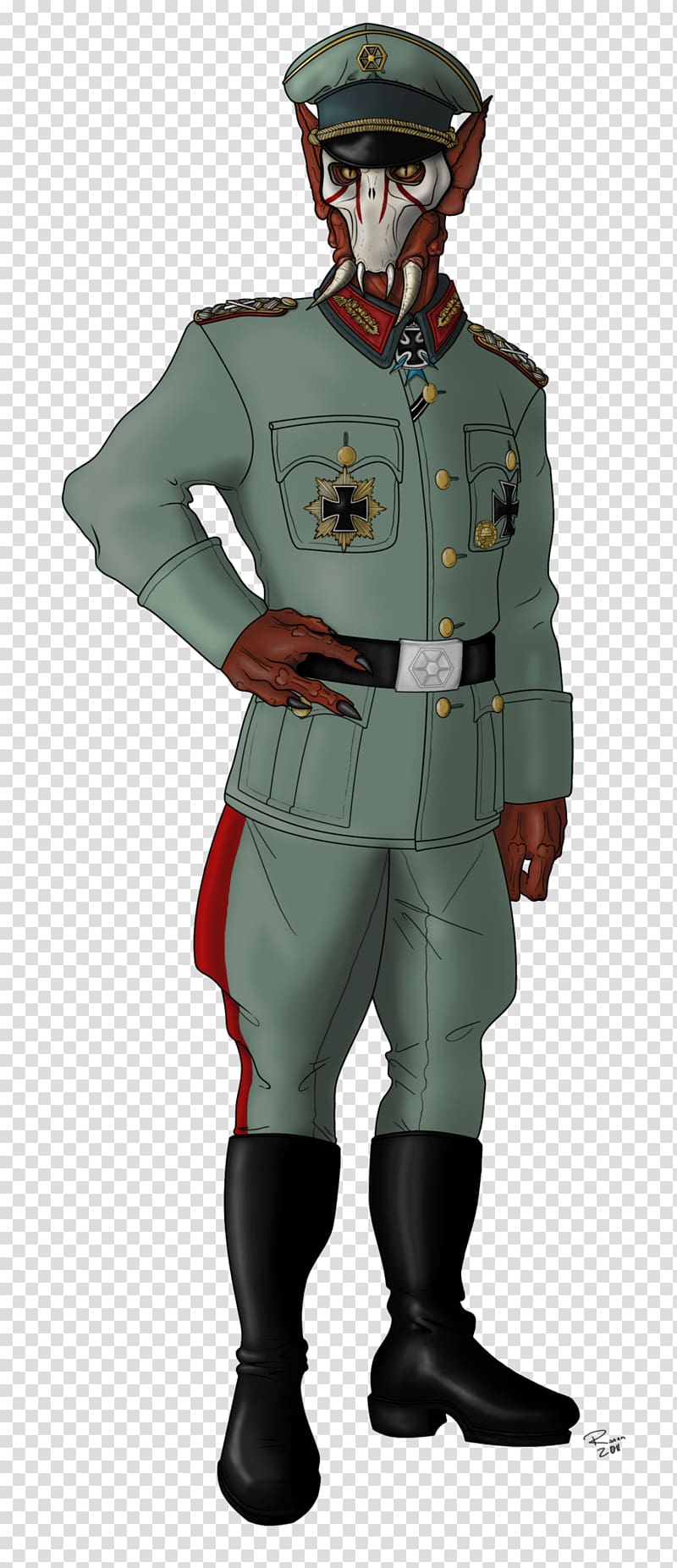 General Grievous Character Infantry Military uniform Grenadier, JAI transparent background PNG clipart