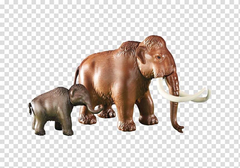 Playmobil Woolly mammoth Indian elephant Calf Skeleton, others transparent background PNG clipart