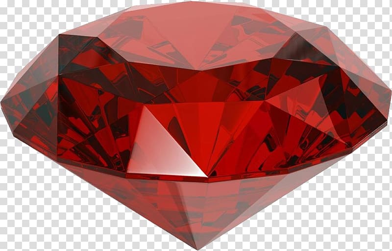 red diamond illustration, Red diamonds Gemstone Argyle diamond mine Carat, Ruby gem transparent background PNG clipart
