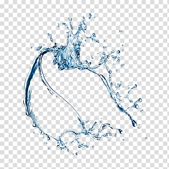 splash of water illustration, Drop Water, Blue water drop transparent background PNG clipart