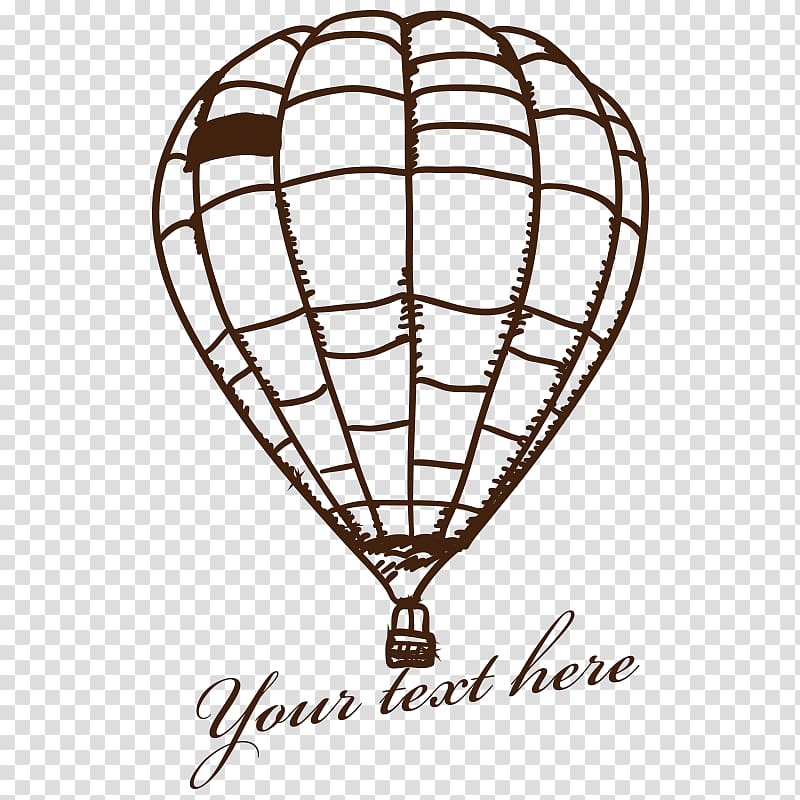 Hot air balloon Drawing, hot air balloon transparent background PNG clipart