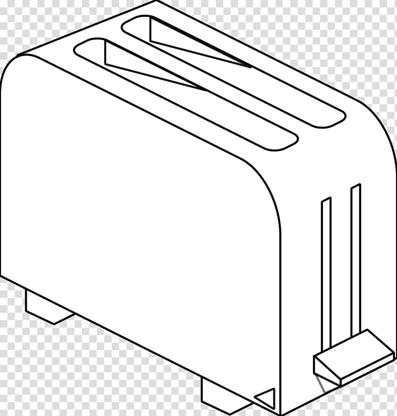 Toaster Black and white Coloring book , toaster transparent background PNG clipart