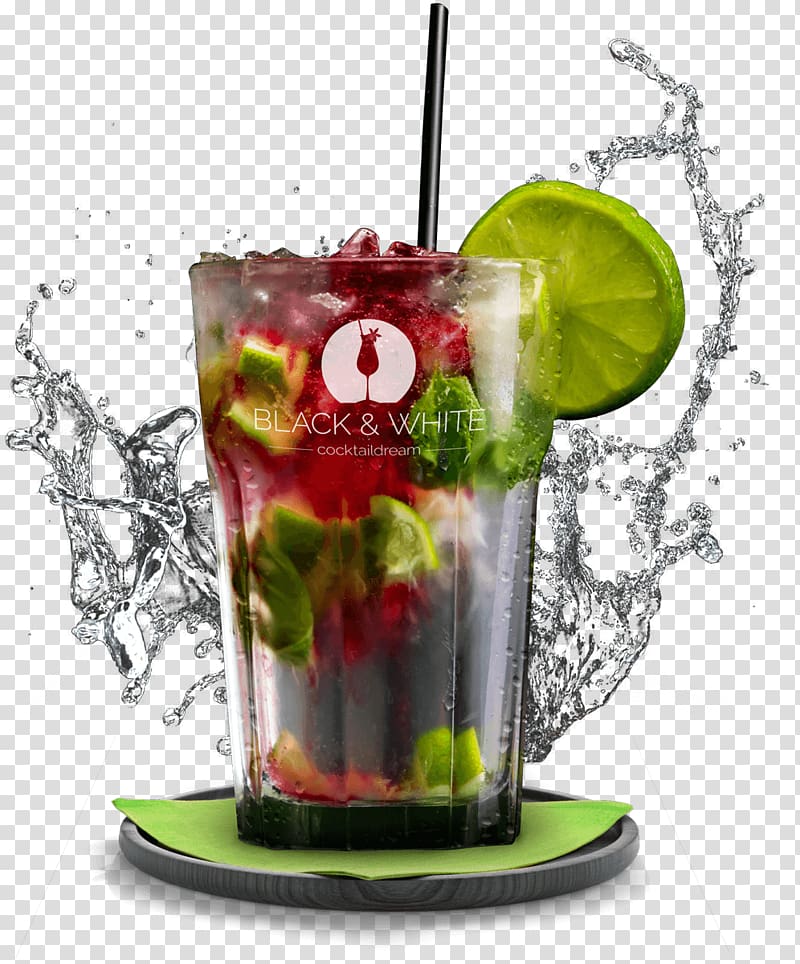 Cocktail garnish Caipirinha Sea Breeze Rum and Coke, special summer drink transparent background PNG clipart