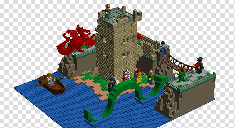 Loch Ness Monster Urquhart Castle LEGO, monster transparent background PNG clipart