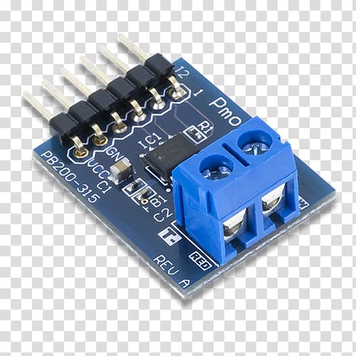 Pmod Interface Arduino Thermocouple Integrated Circuits & Chips Sensor, integrated circuit board transparent background PNG clipart