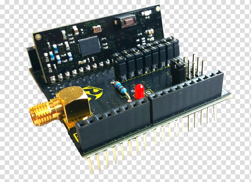 Microcontroller Electronic engineering Electronics Electronic component Network Cards & Adapters, rf-online transparent background PNG clipart
