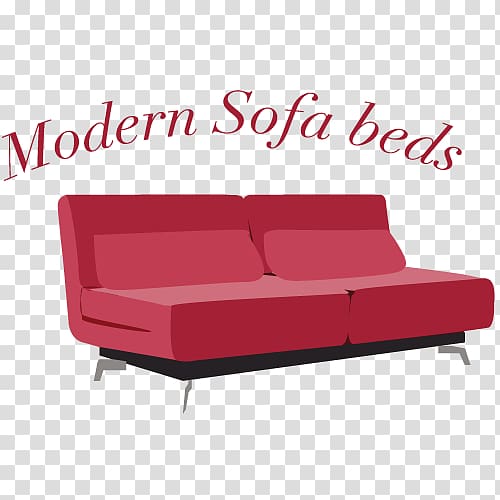 Sofa bed Futon Couch Furniture, bed transparent background PNG clipart