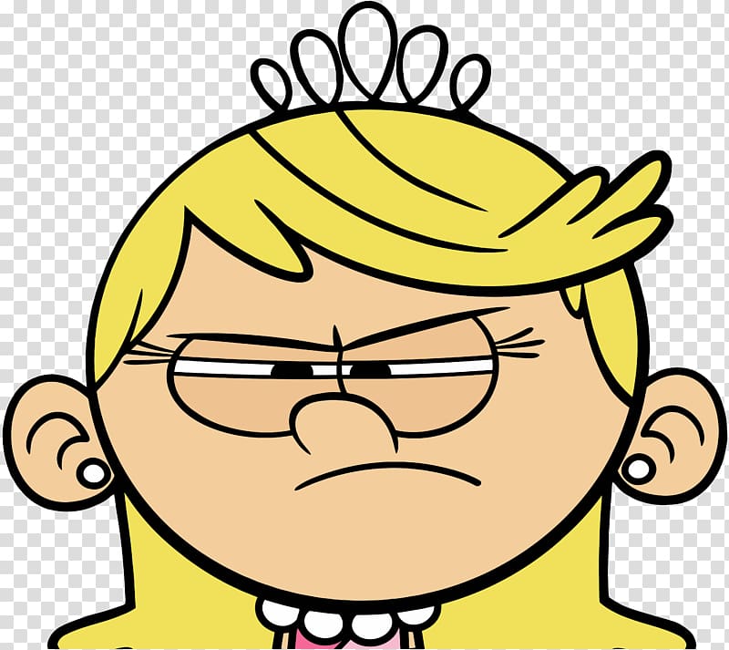 Lola Loud Lincoln Loud Lori Loud YouTube Luan Loud, crying transparent background PNG clipart