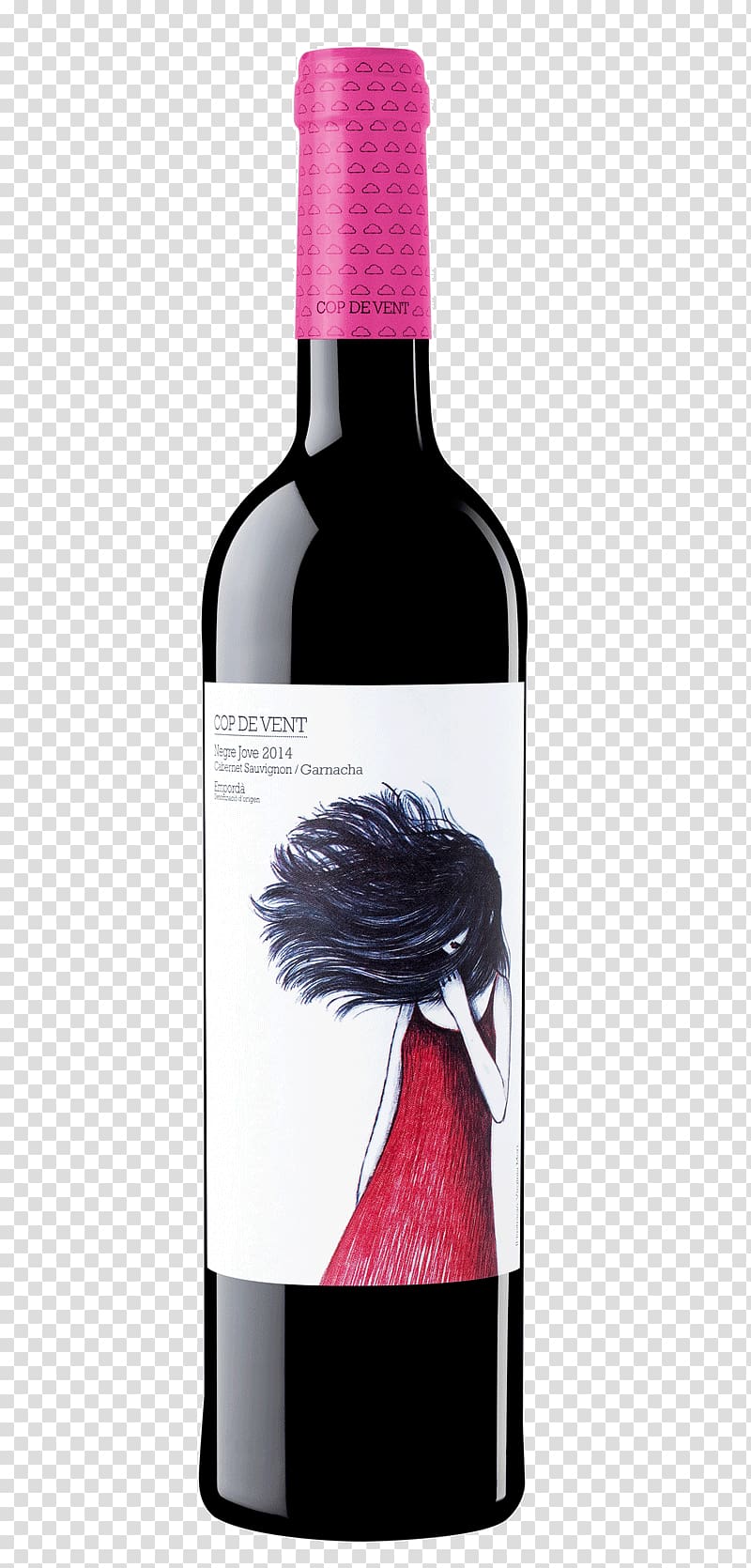 Red Wine Empordà DO Albariño, wine transparent background PNG clipart
