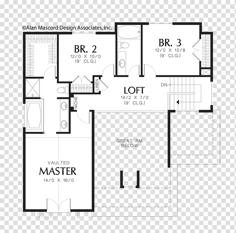 Eagle River Circle Custom home Floor plan, Master Craftsman transparent background PNG clipart