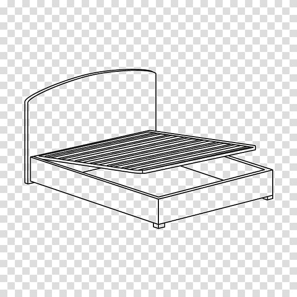 Bed frame Mattress Line Angle, Mattress transparent background PNG clipart