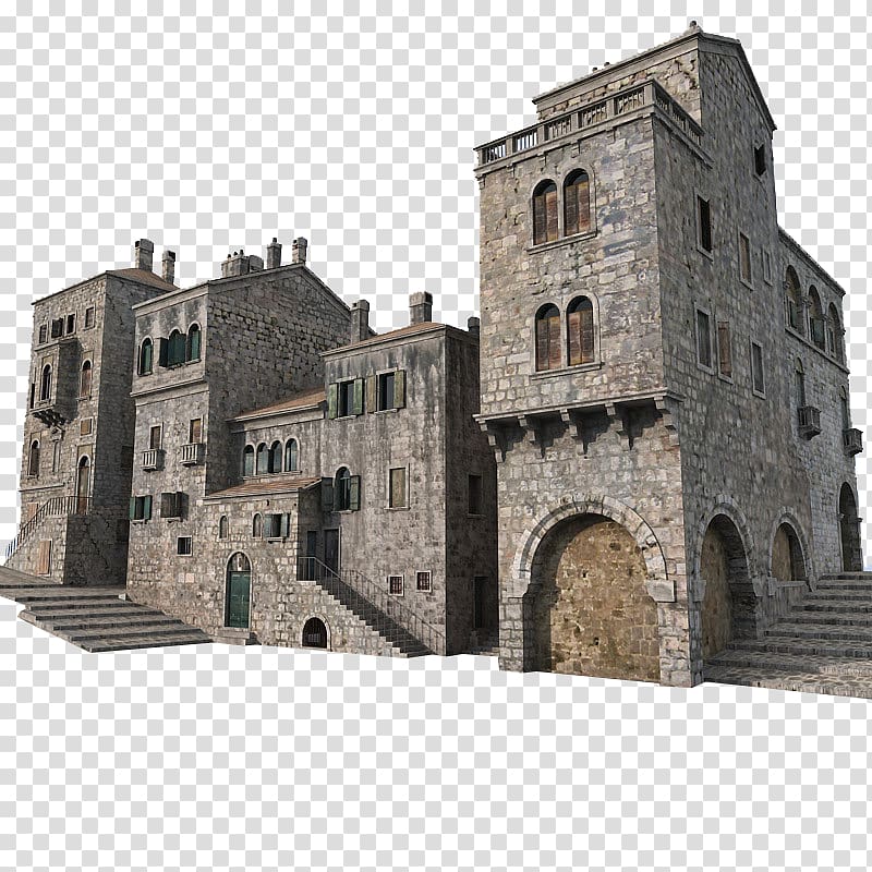 Middle Ages Medieval architecture History Facade Historic site, others transparent background PNG clipart