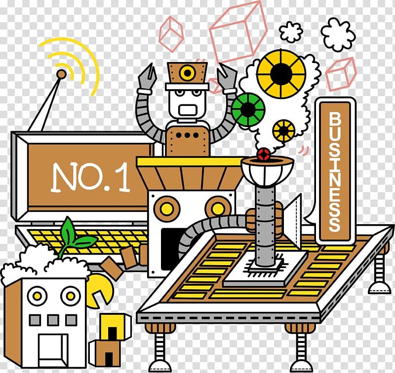 Robot Factory u2013 Builder game , cartoon robot transparent background PNG clipart