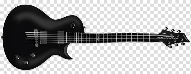Seven-string guitar Electric guitar Dean Guitars Bass guitar, electric guitar transparent background PNG clipart