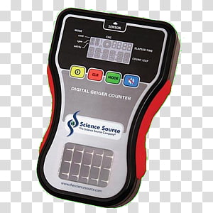 Geiger Counters Ionizing radiation Particle detector Electronics, geiger counter transparent background PNG clipart thumbnail