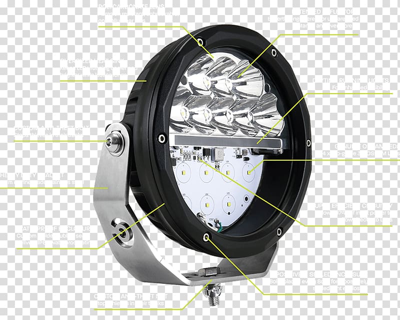 Headlamp Product design Computer hardware, light efficiency runner transparent background PNG clipart
