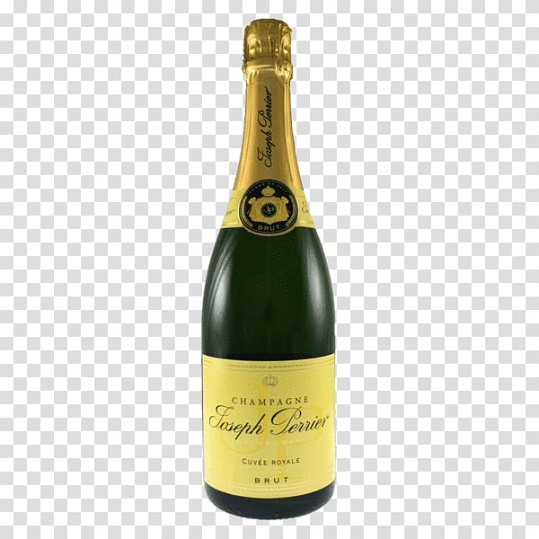 Champagne Joseph Perrier wine bottle, Joseph Perrier Cuvée Royale Brut transparent background PNG clipart