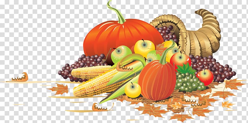 Thanksgiving Cornucopia , Thanksgiving transparent background PNG clipart