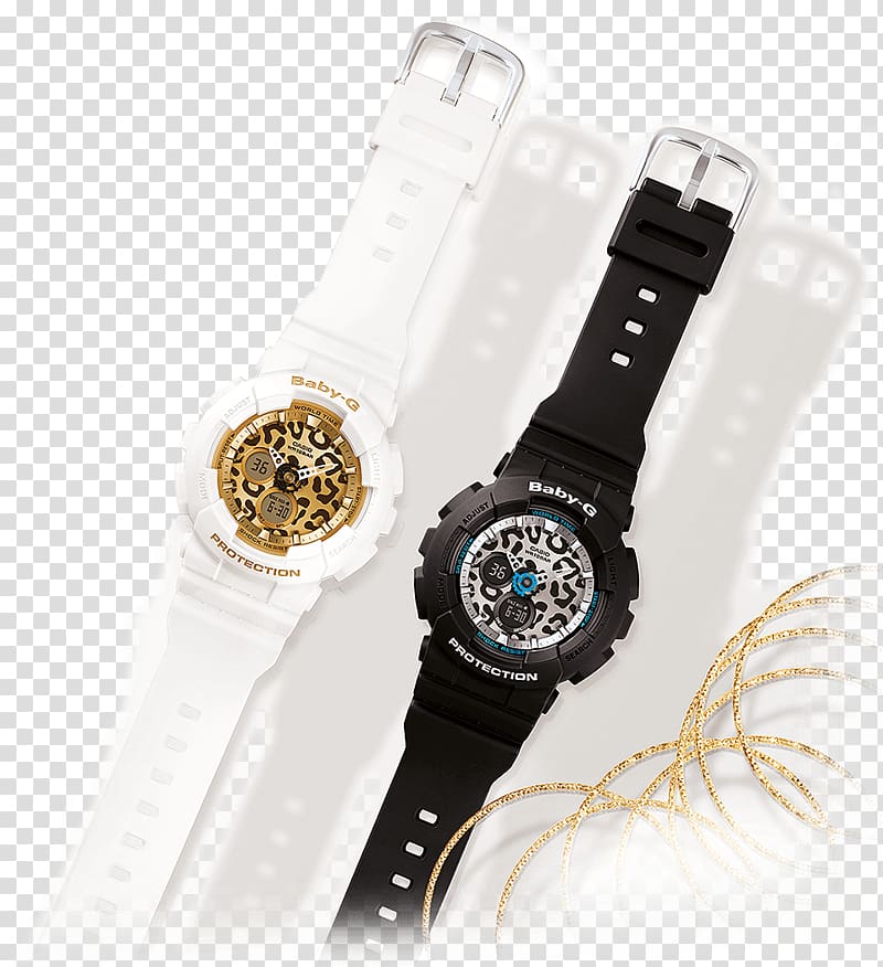 Watch Casio G-Shock Leopard Animal print, special poster transparent background PNG clipart