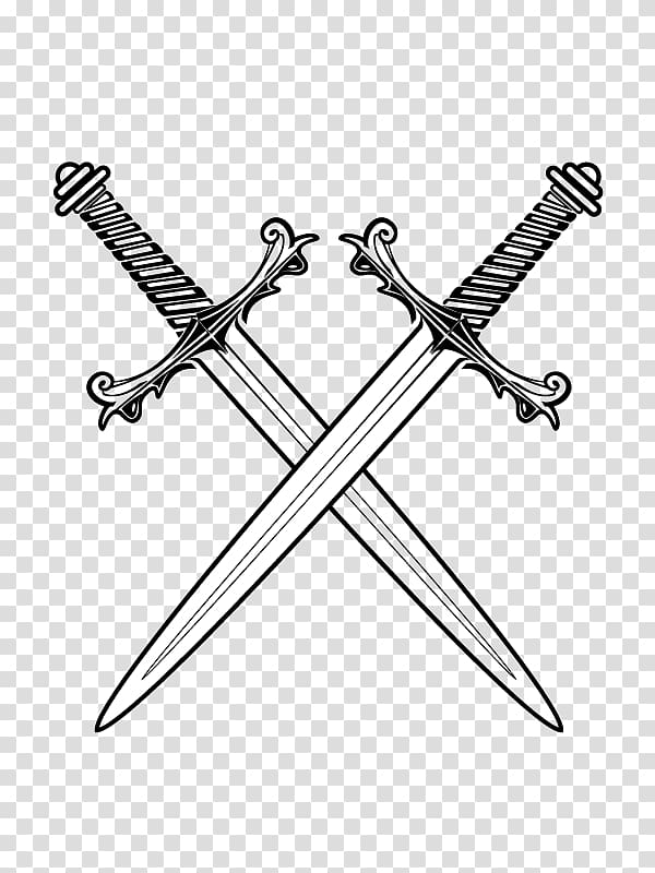 Sword Coloring book Drawing Weapon, Sword transparent background PNG clipart