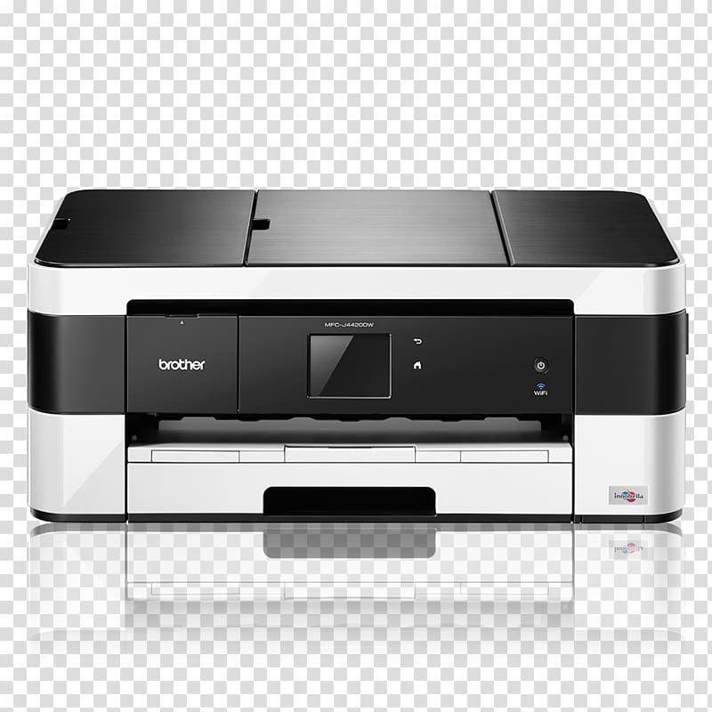 Brother Industries Multi-function printer Inkjet printing, green inkjet transparent background PNG clipart
