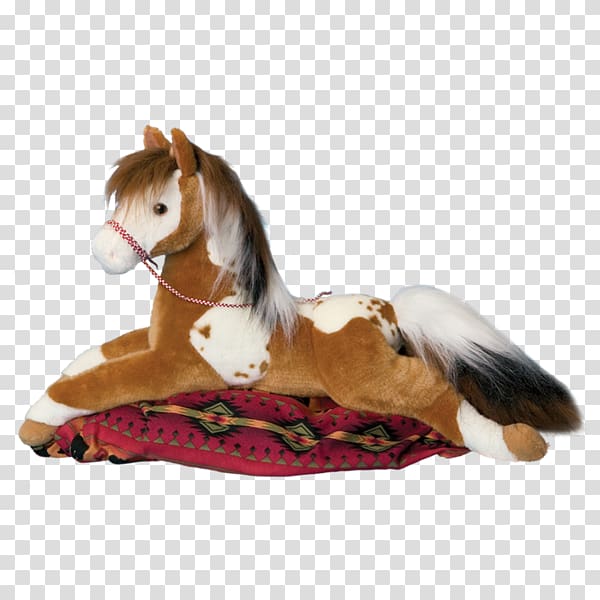 American Paint Horse Pony Plush Mane Stuffed Animals & Cuddly Toys, Horse Toy transparent background PNG clipart