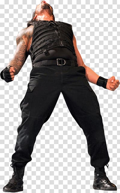 WWE Professional wrestling , Roman Reigns transparent background PNG clipart